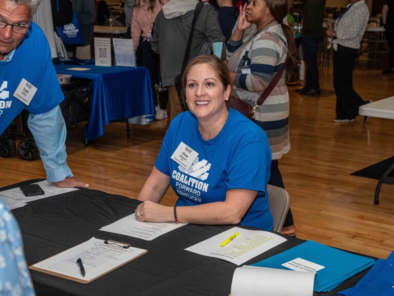Representatives from Coalition Forward at the 2025 Coalition Forward Job Fair